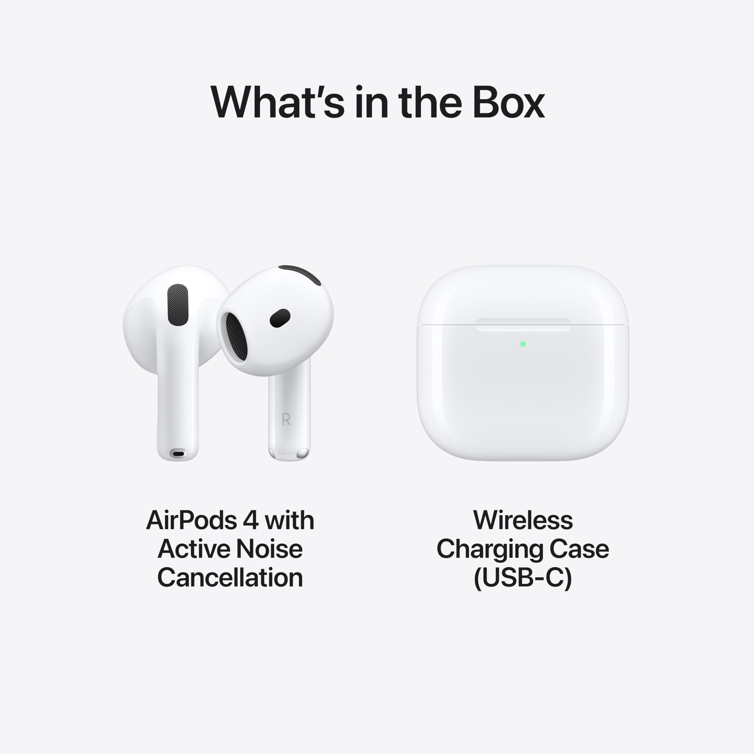 Apple AirPods 4 with Active Noise Cancellation detail 3
